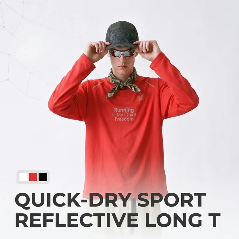 Reflective Sports Running Shir - Hiking recension och pris