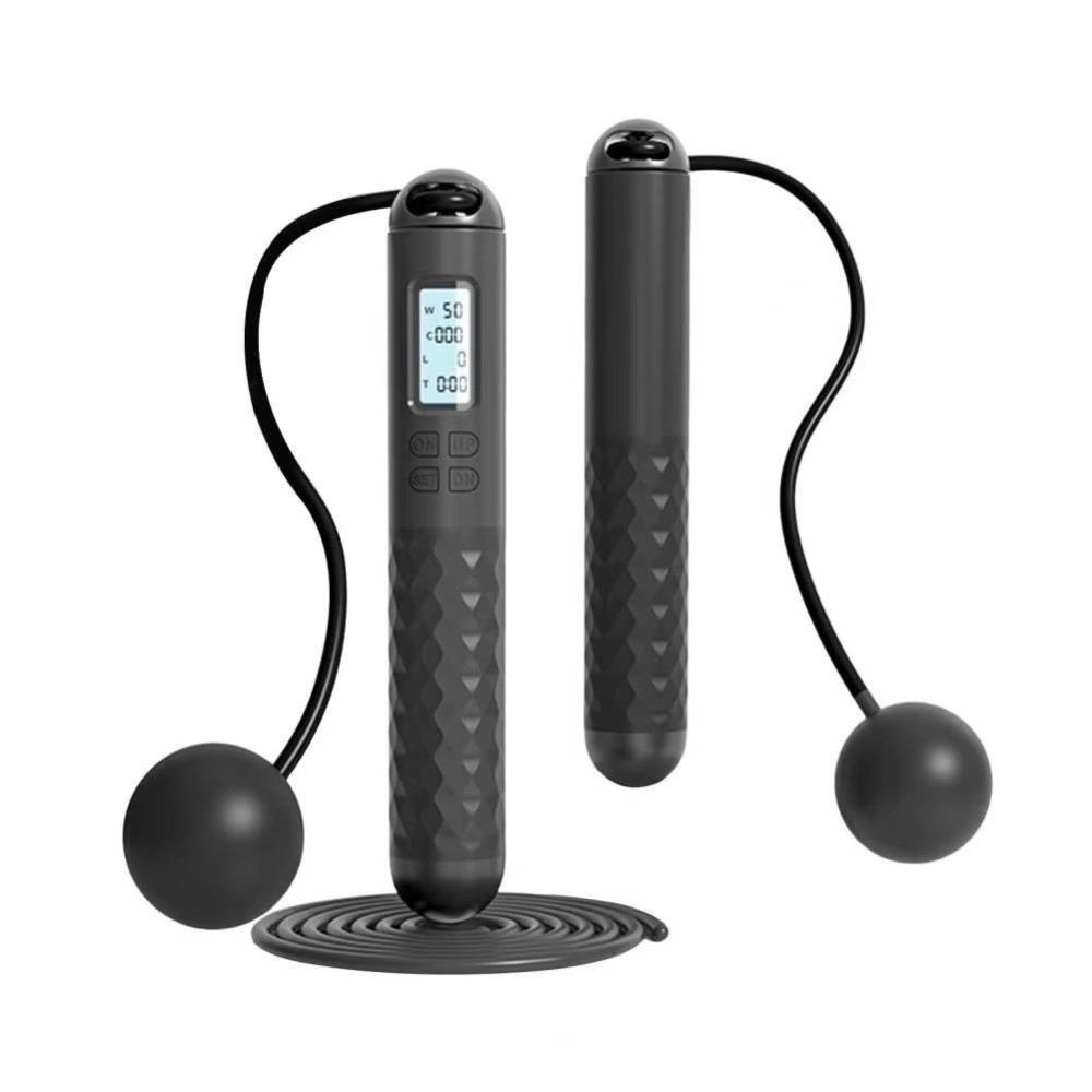 Portable Cordless Ropeless Jum - Smart Jump Rope Digital Counter recension och pris