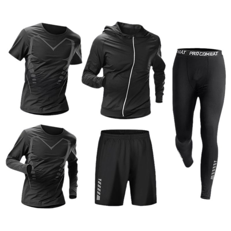 Men Five Piece Sports Set Hood - Cycling recension och pris