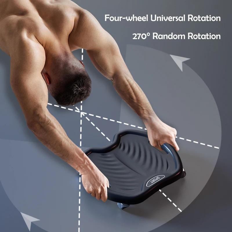 Exercise Wheel Disc Core Coast - Ab Roller Wheel With Elbow Support recension och pris